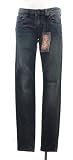 Chip & Pepper Carbon Fiber Black Cotton Faded Skinny Jean