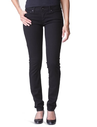 Levi\'s Demi Curve Skinny 570300050 Damen Jeanshose/ Lang, Gr. 26/32, Schwarz (Black super Preisvergleich
