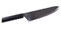 Rada Cutlery French Chefs Knife, Made in USA, Dishwasher Safe Black Handle (W231)