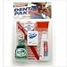 INDICATIONS: Get Away Dental Pack Kit is used for dental care.Easier to pack in your emergency kits or travel bags. Dental Pack Get Away Kit includes Travel size Glide dental floss,Scope mouthwash,Crest toothpaste,toothbrush,:toothbrush cover,Dental care booklet.
