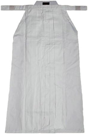 Daycent Japanese Kendo Laido Aikido Hapkido Hakama Martial Arts Uniform Kimono (S, White)