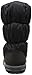 crocs Women's Winter Puff Boot Wom Snow Boot, Black/Charcoal, 6 M US