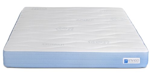 Invigo Fresh Natural Latex 8-Inch Mattress White With Exclusive Invigo Fresh Benefits, Full