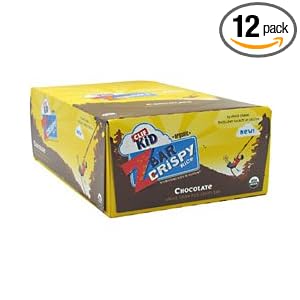 Clif Kid Zbar Crispy Rice Chocolate, 12 Count