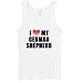 I Love My German Shepherd Women's Tank Top