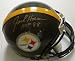 Jack Ham Autographed/Hand Signed Pittsburgh Steelers Mini Helmet HOF 88