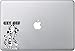 LA DECAL Winnie The Pooh Tigger Get Off My Tail Funny Cute Decal on car truck SUV laptop macbook vinyl decal sticker Black 6 inches