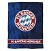 FC Bayern München Fleecedecke Logo