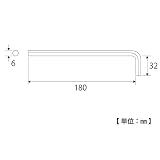 トップ(TOP) 六角棒レンチロングタイプ HEL-60