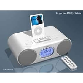 Gr-7i-w White Clock Radio With Ipod(r) Dock