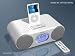 Clock Radio w/ iPod Dock WHITE