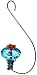 Outdoor Living : MiniBlossom Hummingbird Feeder Hanging Aqua