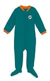 Reebok Miami Dolphins Infant Long Sleeve Blanket Sleeper Infant 24 Months