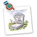Londons Times Funny Computer Cartoons - DIED OF FATAL ERROR R.I.P. - Quilt Squares