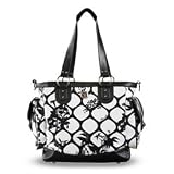 Lexie Tote - GeoBot Black/White