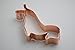 The Fussy Pup Wirehaired Dachshund Cookie Cutter 5 Inch Handcrafted in USA