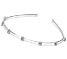 Rhinestone Silver Wedding Headband Bridal Tiara 194