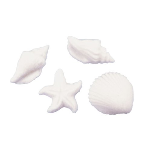 Shells Shaped Sugar Decorations, 144 pcs by Lucks