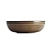 Rachael Ray Cucina Dinnerware 4-Piece Stoneware Fruit Bowl Set, Mushroom Brown