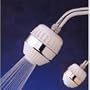 All-In-One Shower Head (White w/ Chrome Trim)