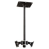 SV32 Back-to-Back Deckenhalterung für 2 Monitore bis je 10 kg Silber