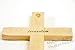 Holy Land Market Wall Cross-Olive Wood-Plain-8 In.