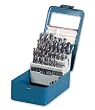 High Speed Steel Drill Bits, 3/8 Inch Reduced Shank - 33 Piece