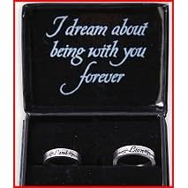 Twlight Lion and Lamb Ring Set in Collector's Box