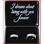 Twlight Lion and Lamb Ring Set in Collector's Box