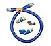 Dormont Manufacturing 1675BPQS48 Dormont Blue Hose Moveable Gas Connector Hose