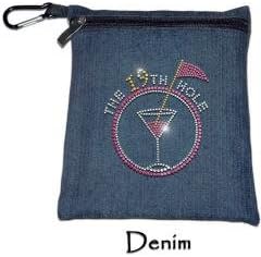 Titania Golf 19th Hole Accessory Pouch-Demin