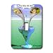 Londons Times Funny Panel Hollywood Cartoons - Robert Redford Barbara Streisand The Way We Stir Spooning - Light Switch Covers - single toggle switch Image