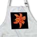 Day Lily Flower - Photography Flowers - Medium Length Apron With Pouch Pockets 22w X 24l