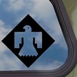 45th Infantry Division Thunderbird Black Decal Car Sticker 