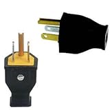 Review HDinterconnects  / 3 pin / 3 wire USA North American mains electricity plug