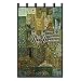 Cotton wall hanging, 'Monsoon Shower'