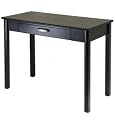 Liso Writing Desk with Drawer - Espresso