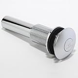 Review Decolav 9298-CP / Decolav 9298-CP Push Button Closing Umbrella Drain, Polished Chrome