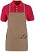 Augusta Tavern Apron With Pouch KHAKI 20 X 24
