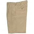 IZOD G Mens Microfiber Double Pleat Shorts