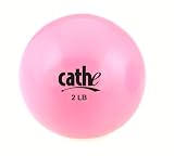 Fitness by Cathe 2-Pound Fitness Ball with DVD (Pink)