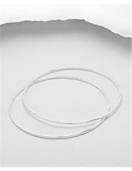 Bangle Bracelet In Sterling Silver