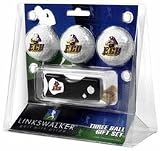 East Carolina Pirates 3 Golf Ball Gift Pack with Spring Action Tool