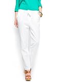 Mango Womens Loose-fit Linen Trousers