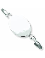 Sterling Silver Fancy Slip-on Bangle Bracelet