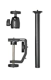 Produkt-Bild: Cullmann Flexx Tabletop Zubeh&ouml;r Set 3-teilig (Kugelkopf, Multiklemme, Verbindungss&auml;ule) f&uuml;r Makrofotographie
