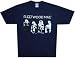 FLEETWOOD MAC - Hi Contrast Photo 03 Tour - Navy Blue T-shirt