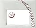 Genuine Baseball leather keepsake frame for your baseball star