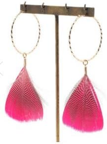 NOJESS earrings Charm (30123117007)Red other size free New