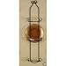 Economy 3 Tier Black Vertical Plate Rack Holder
